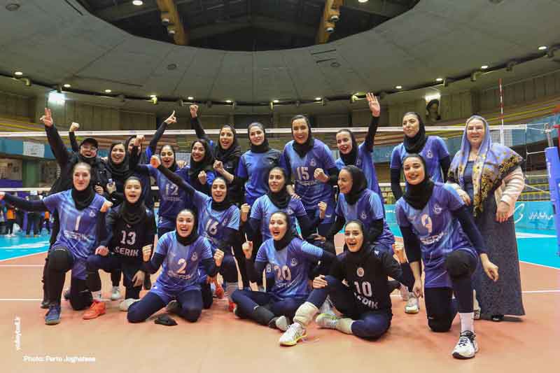 پیروزی ارزشمند تیم والیبال سریک در تهران