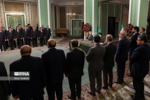 ایران و ترکمنستان 16 300x200 - گزارش تصویری: دیدار رییس شورای مصلحت ترکمنستان با رئیس جمهور