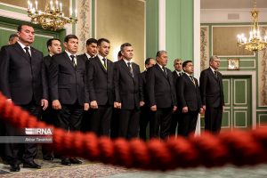 ایران و ترکمنستان 18 300x200 - گزارش تصویری: دیدار رییس شورای مصلحت ترکمنستان با رئیس جمهور