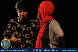 زخم ترکمن نیوز 16 300x202 - اولین اجرای نمایشنامه "بالستیک زخم" روی صحنه تئاتر گنبدکاووس+عکس
