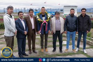 سالمی ترکمن نیوز 4 300x202 - استقبال از نایب‌ قهرمان آسیا با یک حلقه گل/ از رویارویی با تیم رژیم صهیونیست انصراف دادم