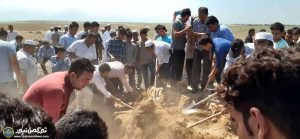 آخوند سیدی 4 300x139 - پیکر عالم اهل سنت ترکمنصحرا در زادگاهش به خاک سپرده شد+تصاویر