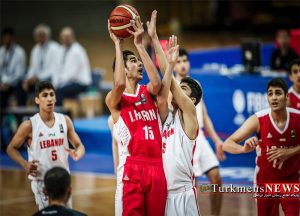 بسکتبالیست های نوجوان ایران برابر لبنان 300x216 - شکست بسکتبالیست های نوجوان ایران برابر لبنان