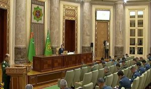 دولت ترکمنستان 300x177 - مقامات امنیتی و انتظامی در دولت جدید ترکمنستان منصوب شدند