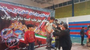 2 300x169 - گلستان قهرمان مسابقات چهار جانبه ووشو شد