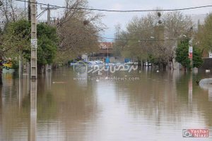 سیلاب 18 300x200 - گزارش تصویری سیلاب، طغیان گرگانرود و آبگرفتگی گنبدکاووس