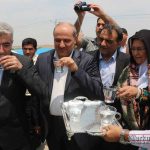 گزارش تصویری از راه اندازی پروژه آب شیرین کن شهرستان ترکمن