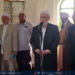 حاج عبدالباسط آخوند نوریزاد - امام جمعه اهل سنت گنبدکاووس - نماز جنازه عبدالکریم آخوند جاور
