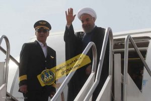 Rohani Bako 300x200 - روحانی پس از انعقاد 21 سند توسعه همکاری با ترکمنستان امروز به باکو پرواز کرد