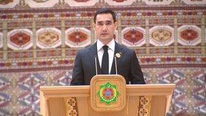 Serdar Berdimuhamedow 300x169 - Türkmenistanyň Ykdysadyýetiniň Bäş Aýlyk Döwri Seljerildi