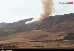 ajangal01 29sh 1 300x209 - آتش‌سوزی گسترده در مناطق جنگلی چاتال مراوه‌تپه و کلاله همچنان ادامه دارد+ تصاویر