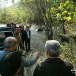 bazdid park 150x150 - بازدید استاندار از پارک ملی گلستان