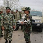 ارشد نظامی آجا در استان گلستان و فرمانده قرارگاه عملیاتی لشکر 30 در منظقه سیل زده
