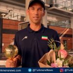بهمن سالمی قهرمان والیبال ساحلی کشور