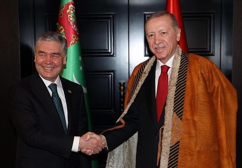 بررسی ابعاد مختلف روابط دوجانبه محور دیدار رئیس جمهور ترکیه و رهبر ملی ترکمنستان