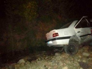 برخورد دو خودرو در علی آباد کتول 9 مصدوم برجای گذاشت