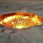 جهنم 150x150 - «دروازه جهنم» ترکمنستان خاموش می شود