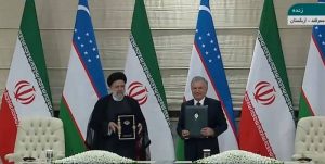 رئیسی 8 300x151 - امضای ۱۷ سند همکاری و یک بیانیه مشترک میان مقامات ایران و ازبکستان