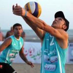 صعود تیم والیبال ساحلی ایران به نیمه نهایی قهرمانی آسیا