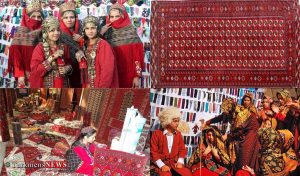 صنایع دستی تورکمن 300x176 - رنگ قرمز، مانایی عشق ترکمن‌ها