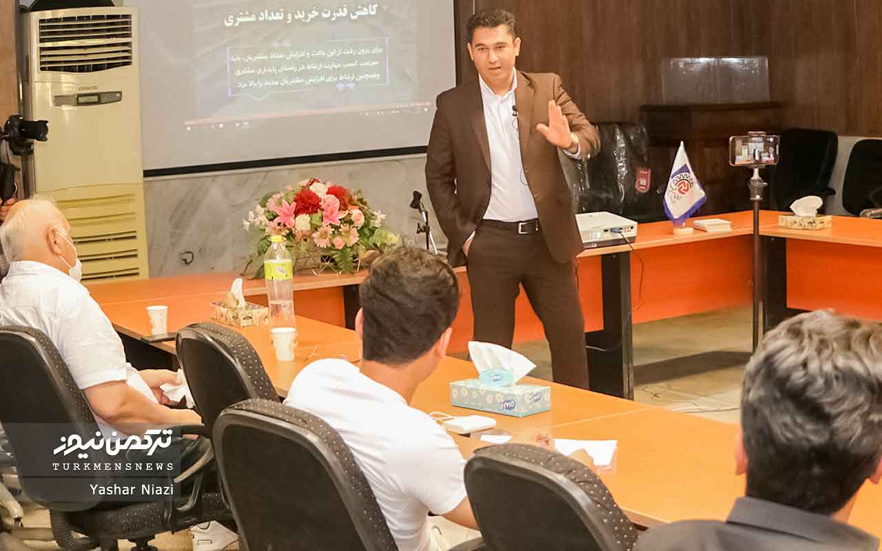 علیرضا مقدس نژاد فن بیان ترکمن نیوز - ضرورت مهارت فن بیان در دنیای تجارت و توسعه کسب و کار+فیلم مصاحبه