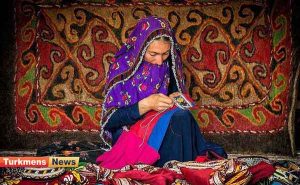 های ترکمنی 300x185 - نقش و نگارهای رنگارنگی که زینت لباس‌های ترکمن می‌شود