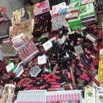 کشف بیش از ۳ هزار قلم لوازم آرایشی و بهداشتی قاچاق