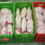 مرغ منجمد در بازار گلستان