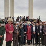 وزیر مراوه 150x150 - ادای احترام وزیر ورزش و جوانان به «مختومقلی فراغی» شاعر شهیر ترکمن